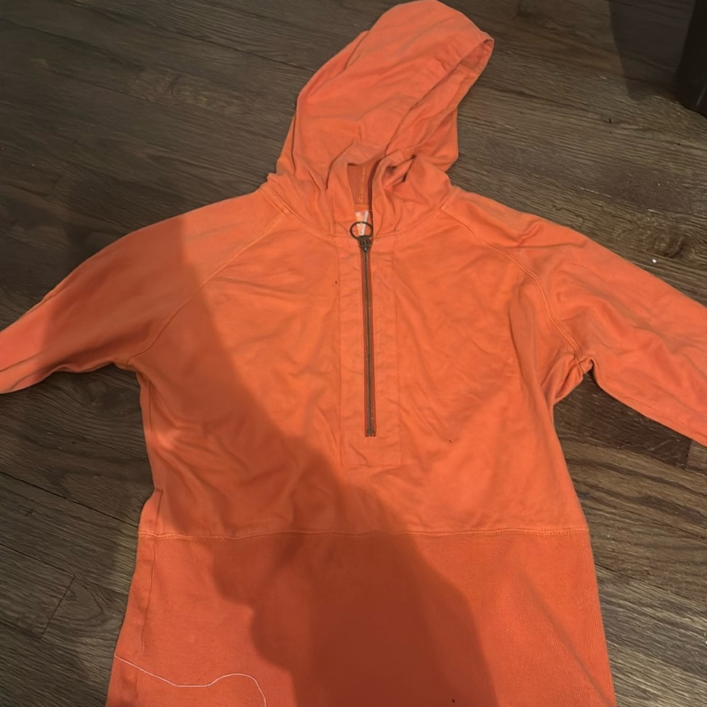 Dark orange light weight sweater